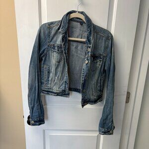 American Eagle Cropped Denim Jacket